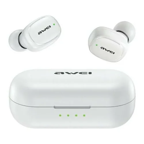 AWEI Bluetooth слушалки 5.1 T13 Pro TWS white