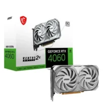 MSI видео карта GeForce RTX 4060 VENTUS 2X WHITE OC 8GB GDDR6 128bit