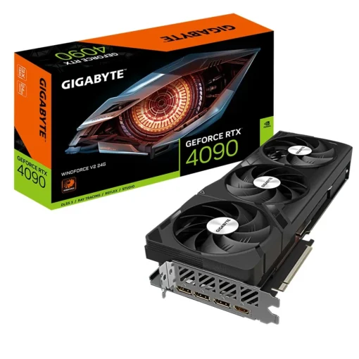 Gigabyte видео карта GeForce RTX 4090 WINDFORCE V2 24G GDDR6X 384bit 3DP - Image 2