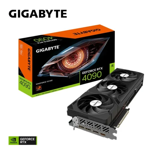 Gigabyte видео карта GeForce RTX 4090 WINDFORCE V2 24G GDDR6X 384bit 3DP