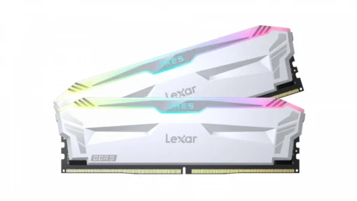 Lexar памет DDR5 ARES RGB Gaming 32GB(2*16GB)/6400 White