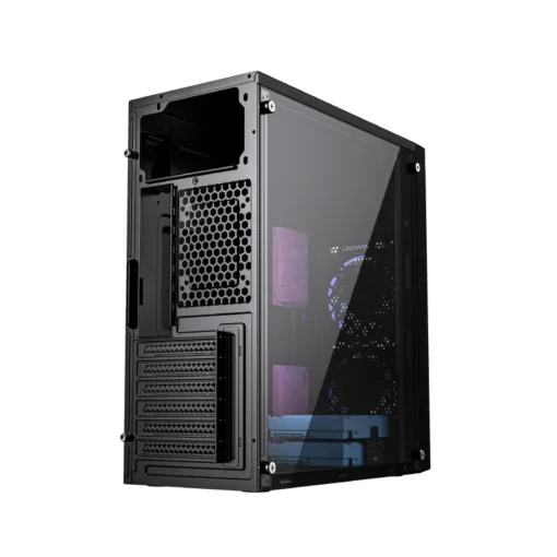 Gembird Компютър Case Midi Towe Fornax M100B ATX black - Image 2