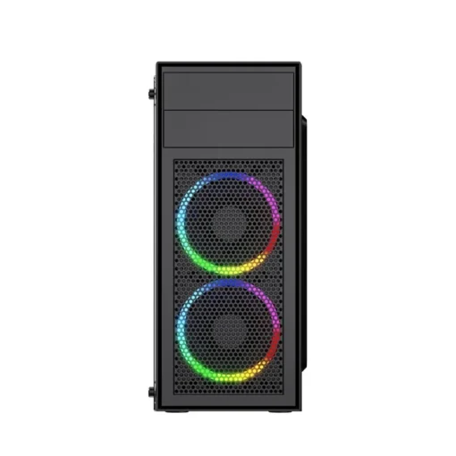 Gembird Compoter Case Midi Towe Fornax M100RGB ATX blac - Image 4