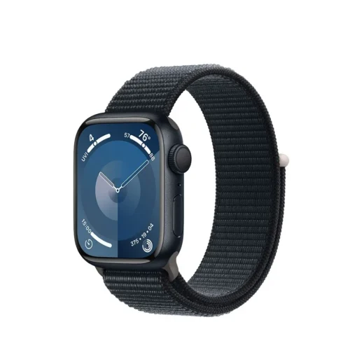 Apple Watch Series 9 GPS 41mm Midnight Aluminium Case with Midnight Sport Loop