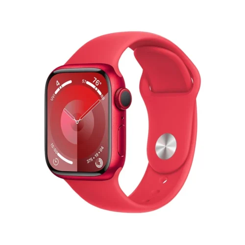 Apple Watch Series 9 GPS 45mm (PRODUCT)RED Aluminium Case with (PRODUCT)RED Sport Band - S/M