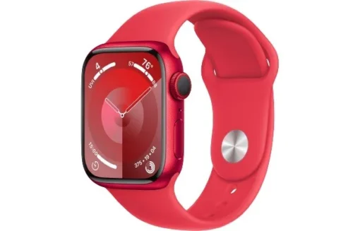 Apple Watch Series 9 GPS + Cellular 41mm (PRODUCT)RED Aluminium Case with (PRODUCT)RED Sport Band - S/M