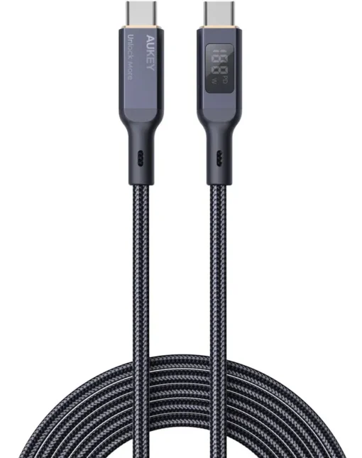 AUKEY AUKEY CB-MCC102 Nylon C able USB C - USB C 1.8m - Image 5