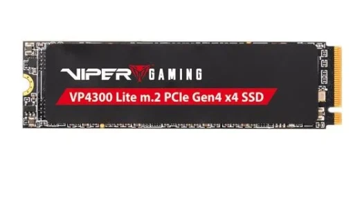 Patriot SSD 4TB Viper VP4300 Lite 7400/6000 M.2 PCIe Gen4x4 NVMe 2.0 PS5