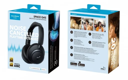 Anker Headphones Soundcore Space Q45 blue - Image 2