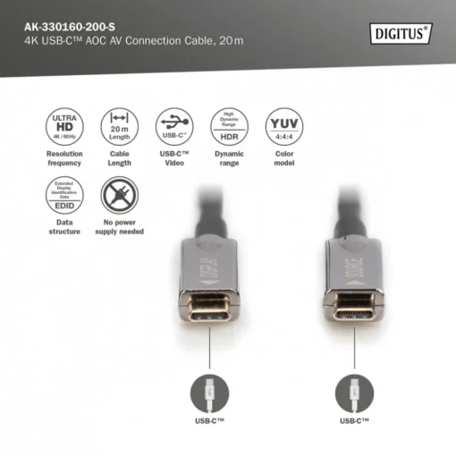 Digitus Connection Cable AK-330160-200-S - Image 3