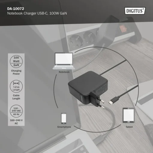 Digitus Лаптоп charger USB-C DA-10072 - Image 4