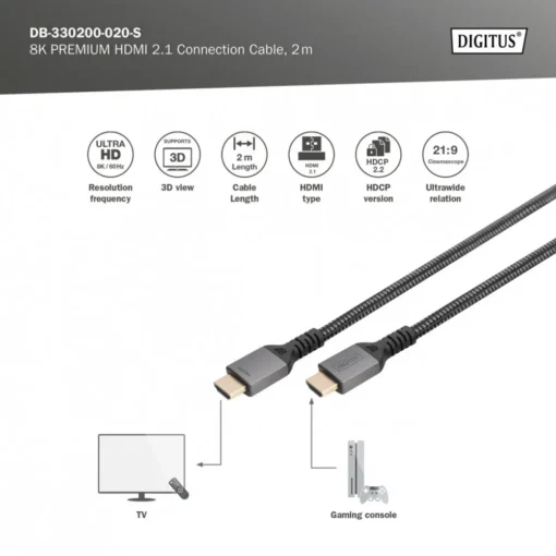 Digitus Connection Cable DB-330200-020-S - Image 4