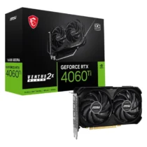 MSI видео карта GeForce RTX 4060 Ti Ventus 2X OC 16GB GDDR6 128b black