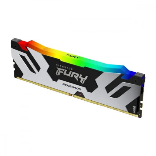 Kingston памет DDR5 Fury Renegade RGB 24GB(1*24GB)/7200 CL38 black-silver - Image 2