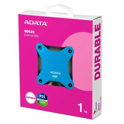 Adata външен SSD SD620 1TB U3.2A 520/460 MB/s blue - Image 2