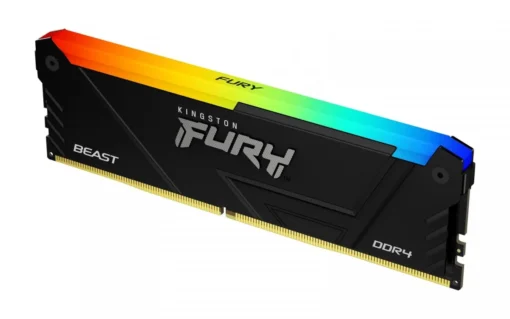 Kingston памет DDR4 Fury Beast RGB 128GB(4*32GB)/3600 CL18 - Image 2