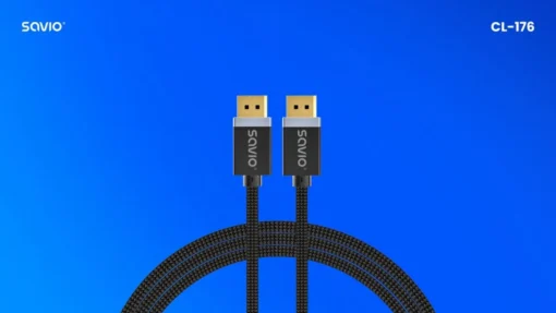 Savio Cable DP v1.4(M) CL-176, 3m - Image 5