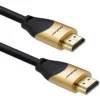 Qoltec HDMI v2.1 cable UHS 8K 60Hz 30AWG GOLD 1m