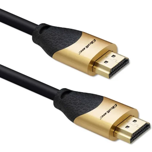 Qoltec HDMI v2.1 cable UHS 8K 60Hz 30AWG GOLD 1m