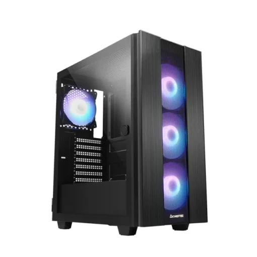 Chieftec кутия за компютър GS-02B-OP Hunter 2 Midi Tower 4xRGB USB