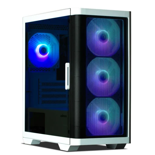 Zalman ZALMAN M4 WHITE mATX Mini Tower 4 Fans ARGB