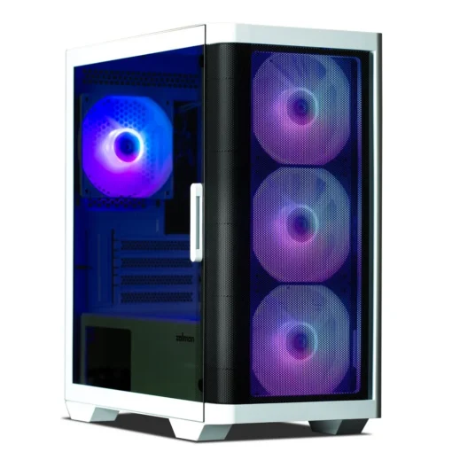 Zalman ZALMAN M4 WHITE mATX Mini Tower 4 Fans ARGB - Image 2