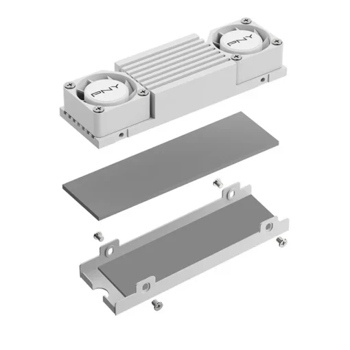 PNY Disc 2TB M.2 2280 CS3150 M280CS3150HSW-2TB-RB WHITE HEATSINK - Image 4