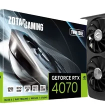 ZOTAC Graphics carf GeForce RTX 4070 TWIN EDGE 12GB GDDR6X 192bit 3DP