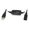 LogiLink Extension Cable USB 2.0 black 10m