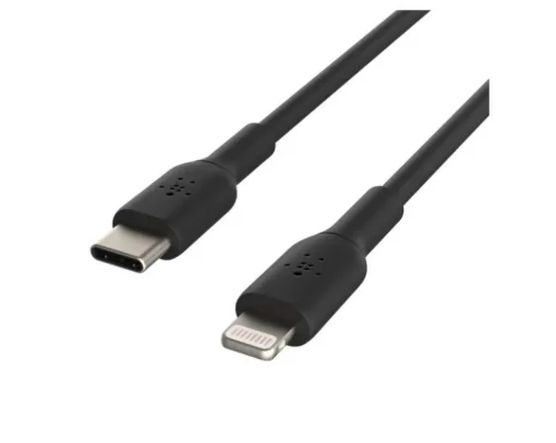 Belkin Belkin PVC USB-C to Ligh tning 1m Black - Image 3