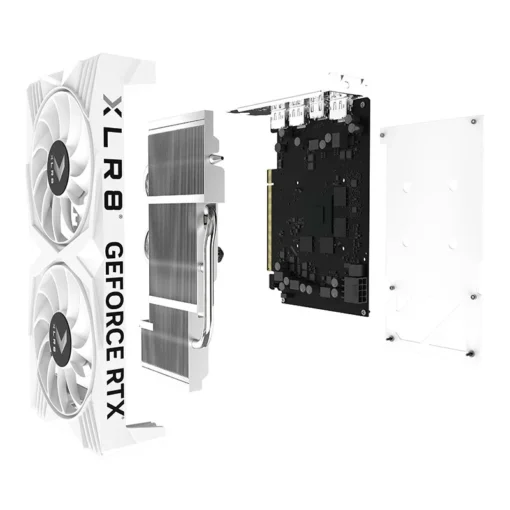 PNY видео карта GeForce RTX 4060 8GB VERTO OC DUAL FAN DLSS 3 - Image 4