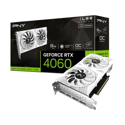 PNY видео карта GeForce RTX 4060 8GB VERTO OC DUAL FAN DLSS 3