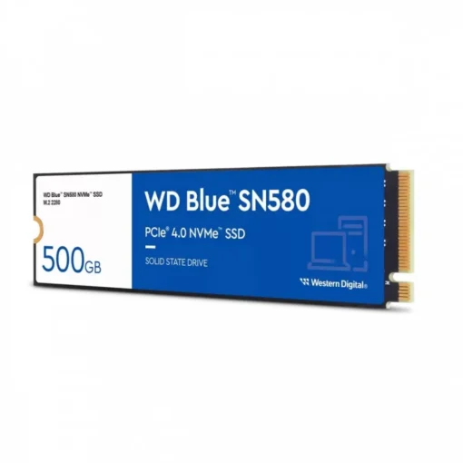 Western Digital SSD drive WD Blue 500GB SN580 NVMe M.2 PCIe Gen4 2280 - Image 3