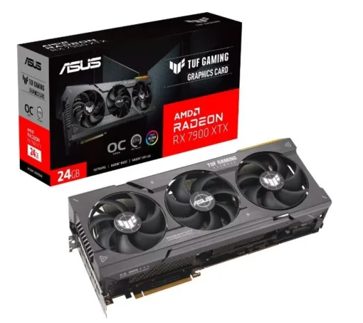 Asus видео карта Radeon RX 7900 XTX GAMING OC 24GB GDDR6 384bit 3DP