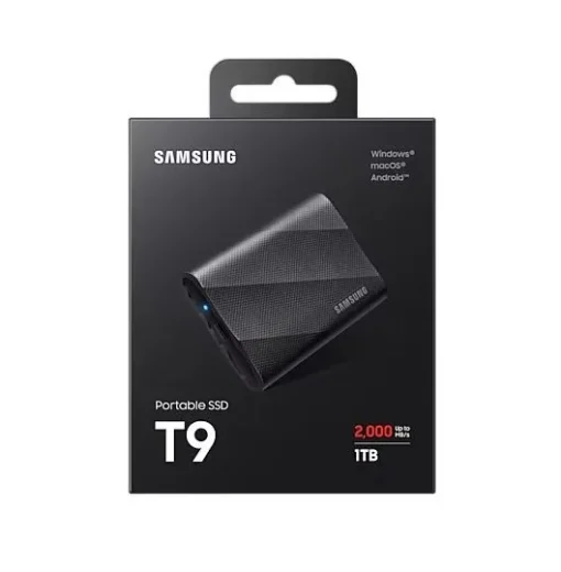 Samsung Portable SSD T9 1TB USB3.2 GEN.2 black - Image 5