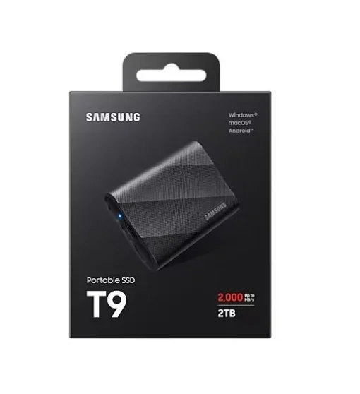 Samsung Portable SSD T9 2TB USB3.2 GEN.2 black - Image 5