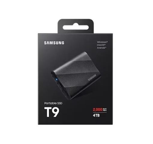 Samsung Portable SSD T9 4TB USB3.2 GEN.2 black - Image 5