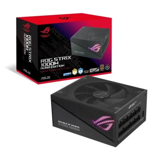 Asus захранващ блок Rog Strix 1000W 80+ Gold Aura black