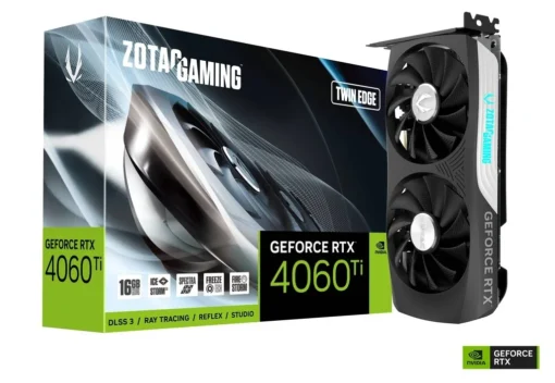 ZOTAC видео карта GeForce RTX 4060 Ti TWIN EDGE 16GB GDDR6 128bit 3DP - Image 2