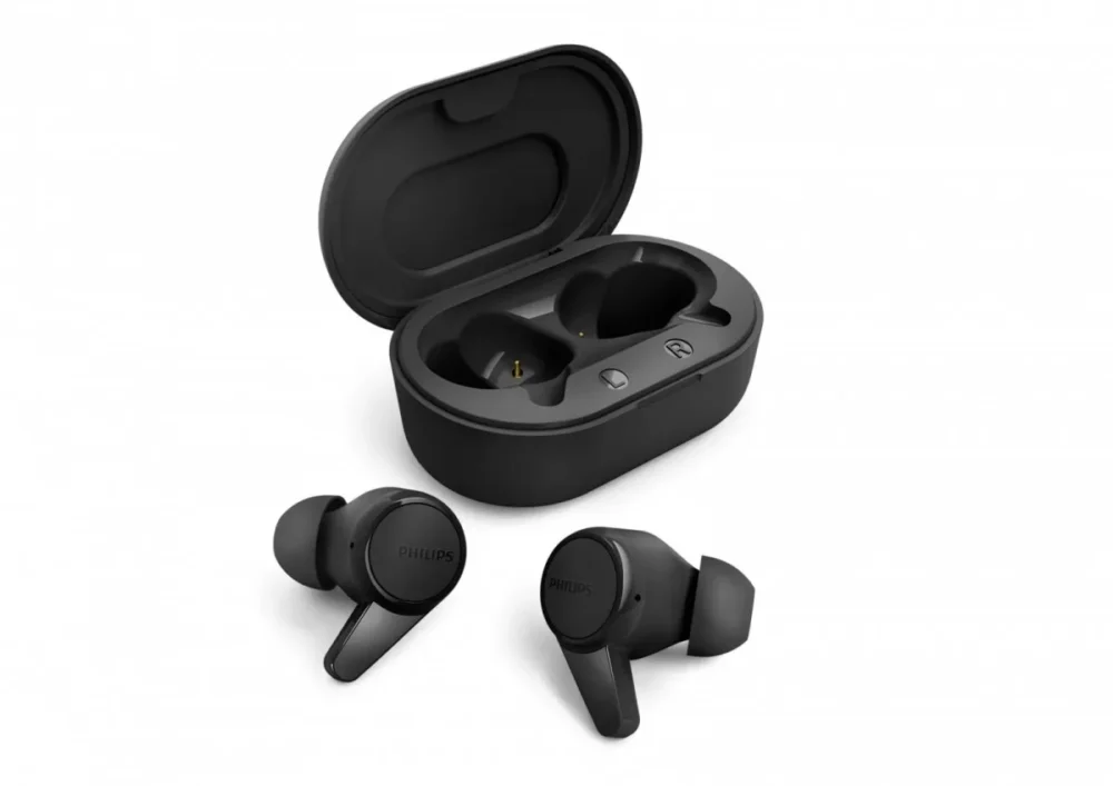 Philips Wireless слушалки тапи TAT1207BK black