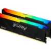 Kingston памет за компютър DDR4 Fury Beast RGB 32GB(2*16GB)/3600 CL18