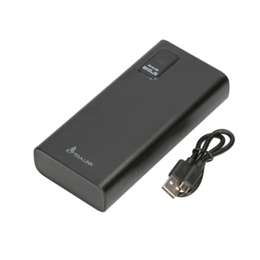 Extralink Powerbank EPB-068 USB-C EX.19508 black - Image 4