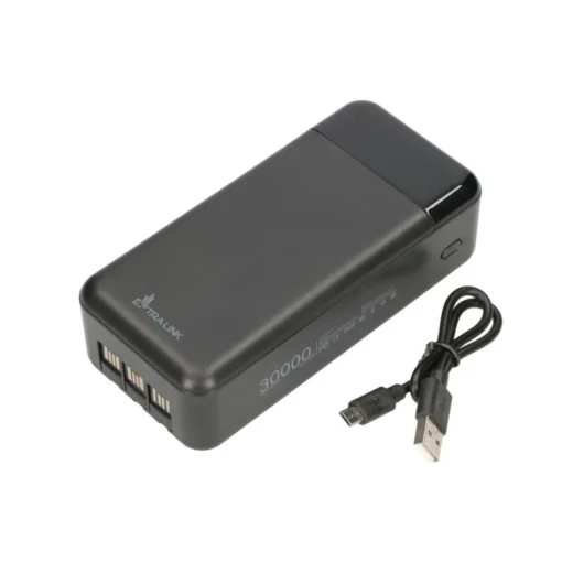 Extralink Powerbank EPB-124 EX.19522 black - Image 5