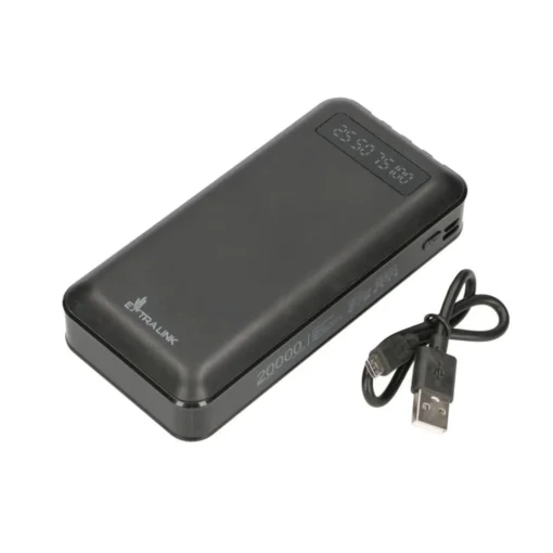 Extralink Powerbank EPB-084 EX.19614 black - Image 3