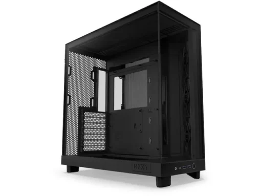 NZXT кутия за компютър H6 Flow with window black - Image 2