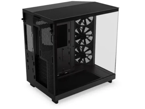 NZXT кутия за компютър H6 Flow with window black - Image 4