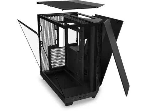 NZXT кутия за компютър H6 Flow with window black - Image 5