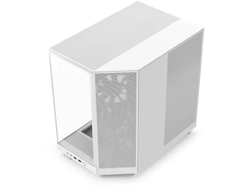 NZXT кутия за компютър H6 Flow with window white - Image 3