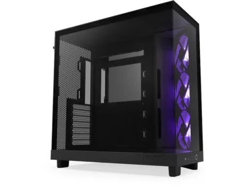 NZXT кутия за компютър H6 Flow RGB with window black - Image 2