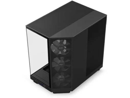 NZXT кутия за компютър H6 Flow RGB with window black - Image 3